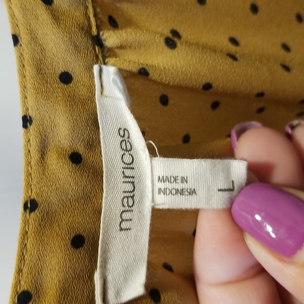 Maurices tunic style blouse Size L - Picture 3 of 4